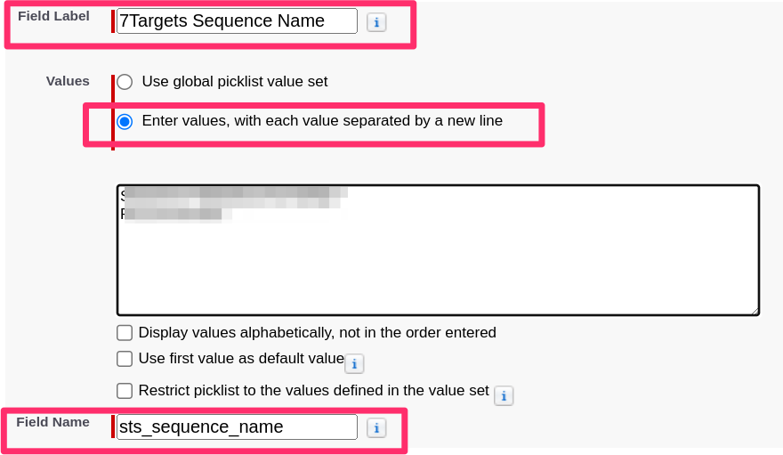 Seven Targets Sequence